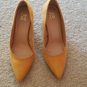 NY&C Block Heel Pumps